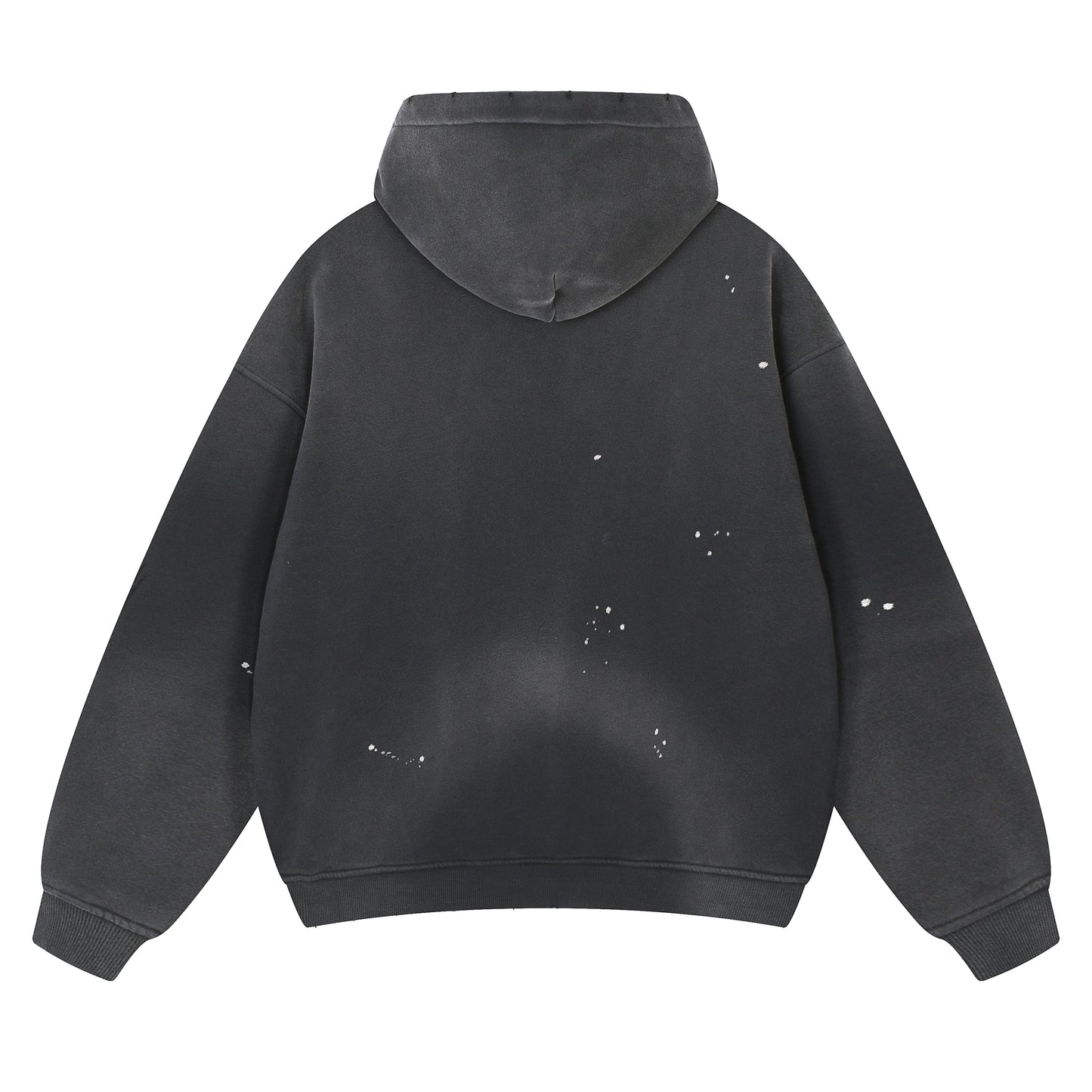 #101 HOODIE 320 GSM DESTRESSED UND SONNENVERBLASSEN