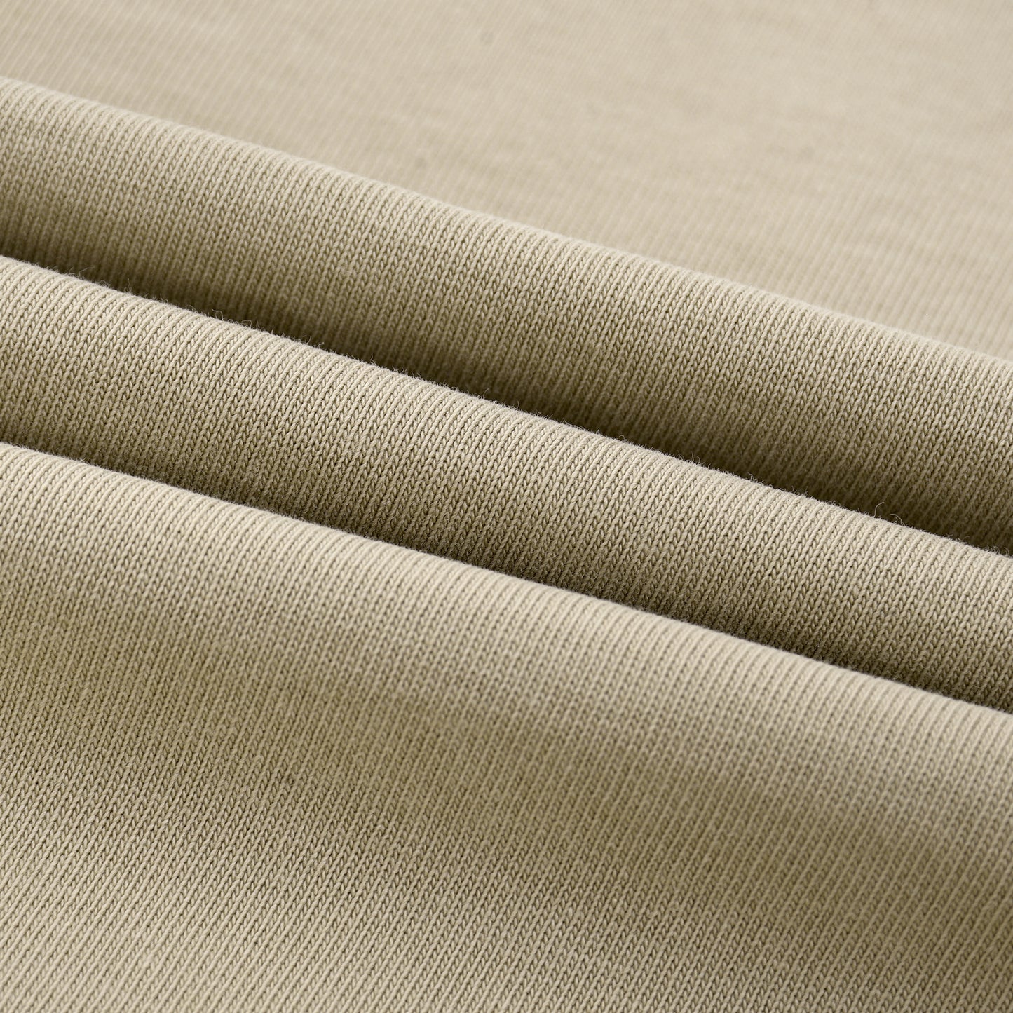 #201 T-Shirt 250GSM "VINTAGE GREY" Stückgefärbt / doppelter Distressed-Kragen