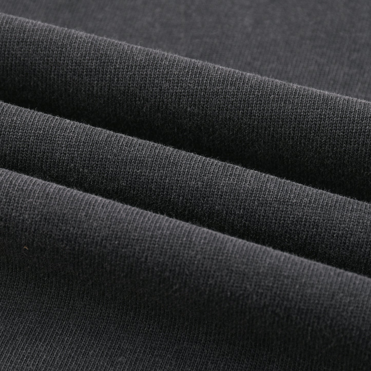 #201 T-Shirt 250GSM "VINTAGE GREY" Stückgefärbt / doppelter Distressed-Kragen