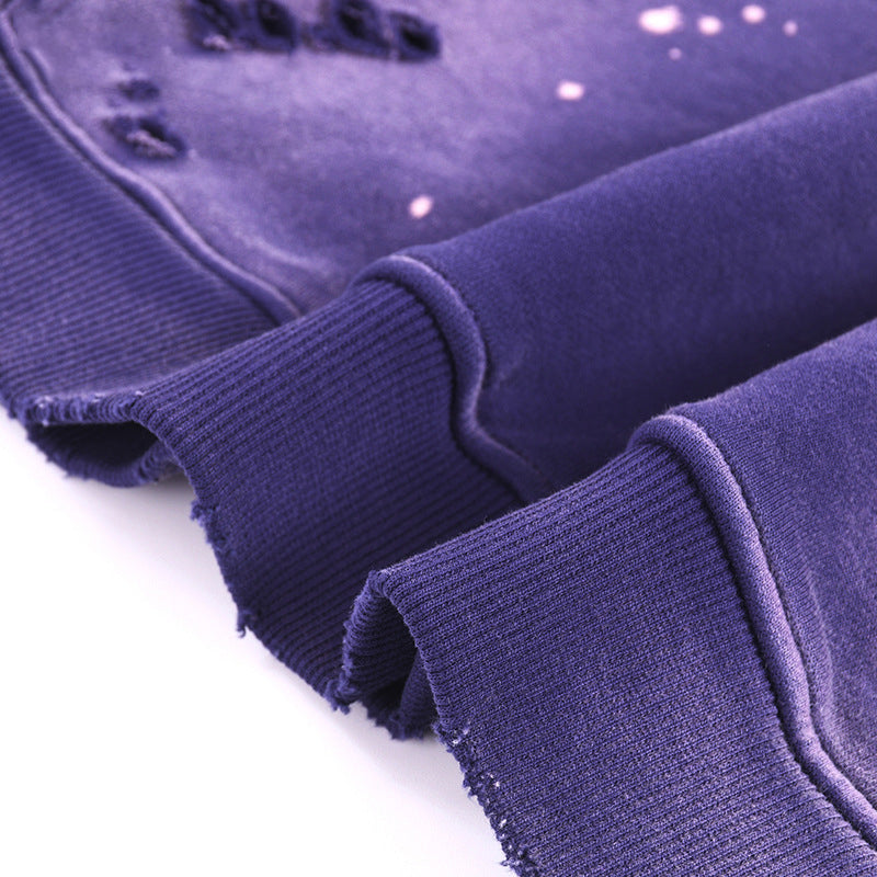 #102 HOODIE 400 GSM "VINTAGE PURPLE"