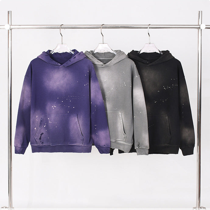 #102 HOODIE 400 GSM "VINTAGE PURPLE"