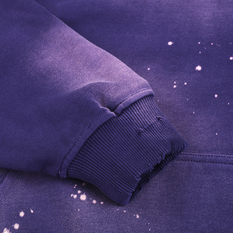 #102 HOODIE 400 GSM "VINTAGE PURPLE"