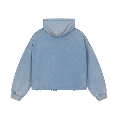 HOODIE 340 GSM DESTRESSED BOXY 102# [DROP#2 SAMPLE]