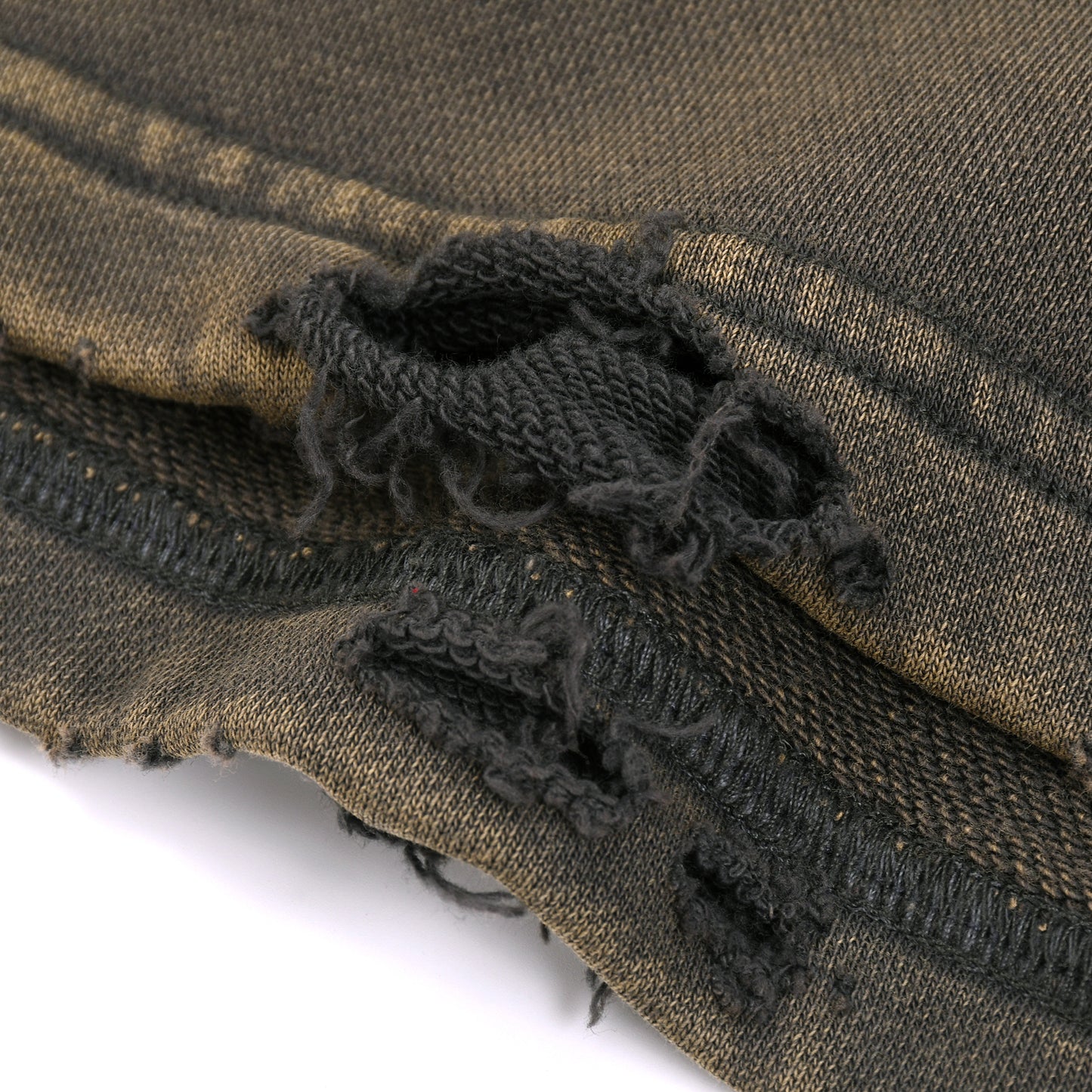 WGS102# BOXY FIT HOODIE 340 GSM DESTRESSED / ACID WASH VINTAGE GREEN [PRE-ORDER]