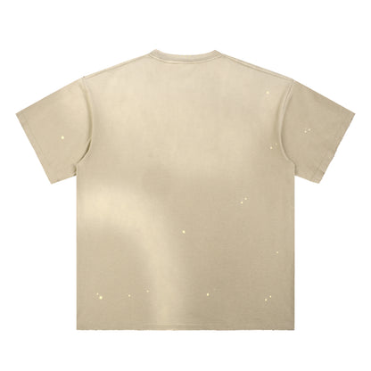 T-SHIRT 250GSM DESTRESSED AND SUN FADED 202# [DROP#2 SAMPLE]