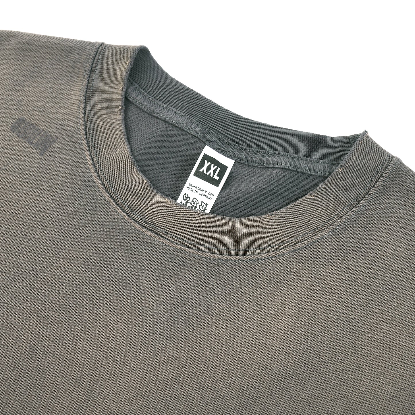 T-SHIRT 250GSM DESTRESSED AND SUN FADED 202# [DROP#2 SAMPLE]