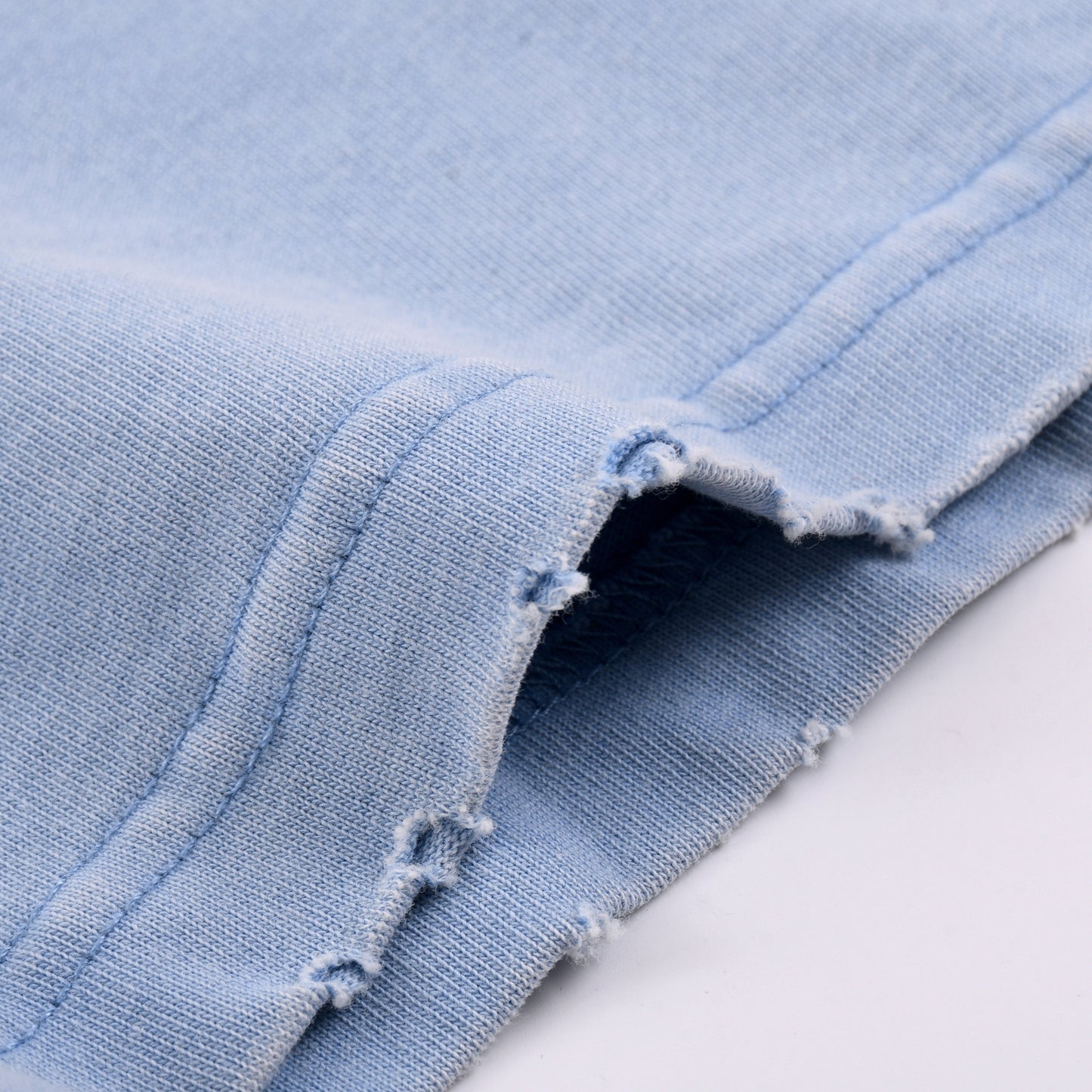 T-SHIRT 250GSM GARMENT DYED / DOUBLE DISTRESSED COLLAR 201# [DROP#2 SAMPLE]