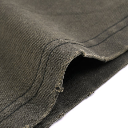 T-SHIRT 250GSM GARMENT DYED / DOUBLE DISTRESSED COLLAR 201# [DROP#2 SAMPLE]