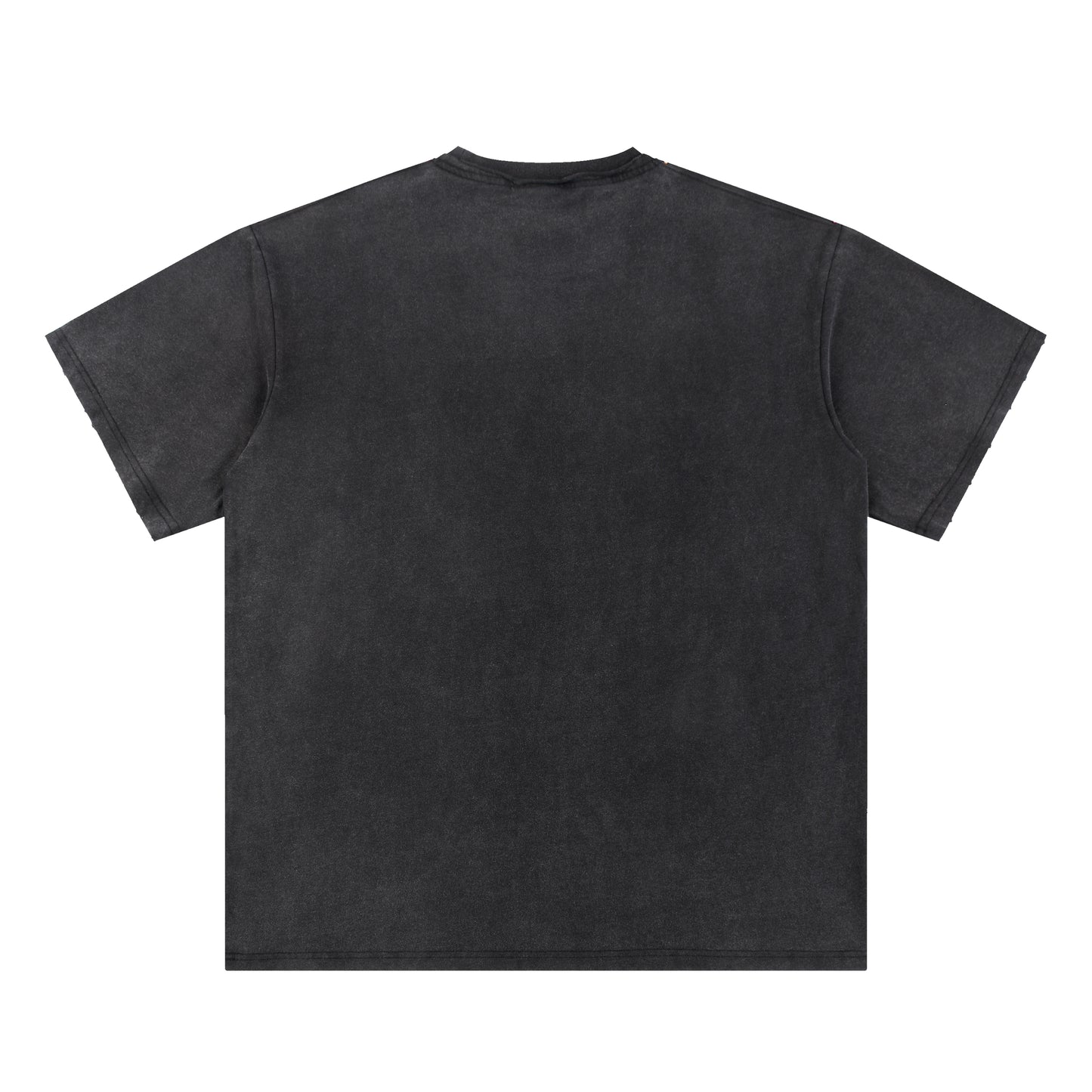 T-SHIRT 250GSM GARMENT DYED / DOUBLE DISTRESSED COLLAR 201# [DROP#2 SAMPLE]