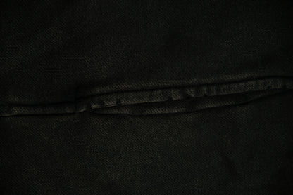 WGS102# BOXY FIT HOODIE 340 GSM DESTRESSED / ACID WASH VINTAGE BLACK [PRE-ORDER]