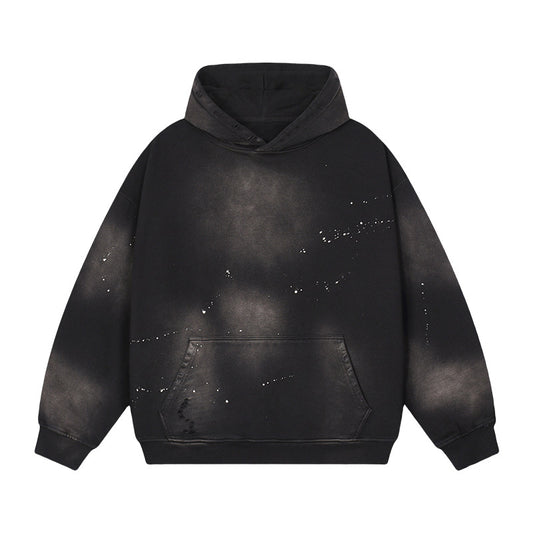 #102 HOODIE 400 GSM "VINTAGE BLACK"