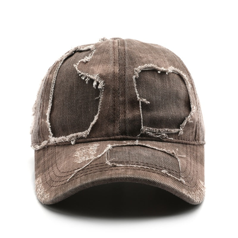 Distressed Vintage Blank Baseball Cap 701#