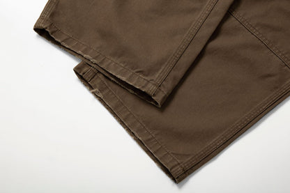 Stone Washed Double Knee Pants 801#