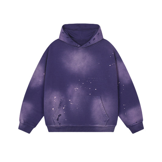 #102 HOODIE 400 GSM "VINTAGE PURPLE"