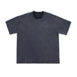 #201 Tee 250GSM "VINTAGE GREY" garment dyed / double distressed collar