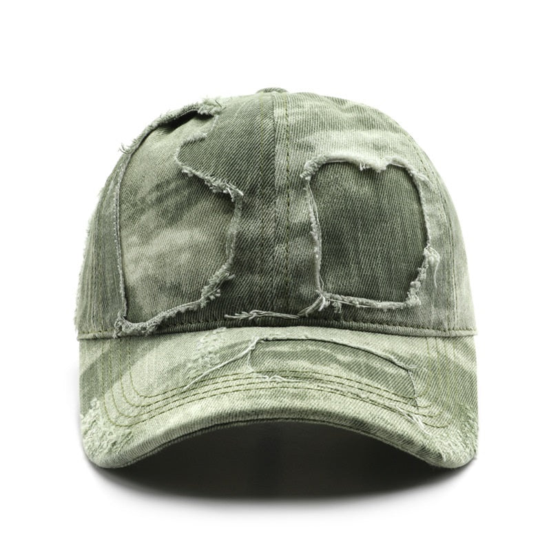 Distressed Vintage Blank Baseball Cap 701#
