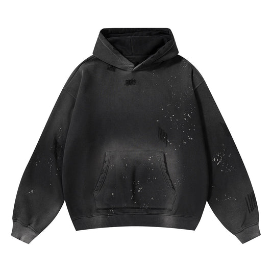 #101 HOODIE320 GSM "VINTAGE BLACK"