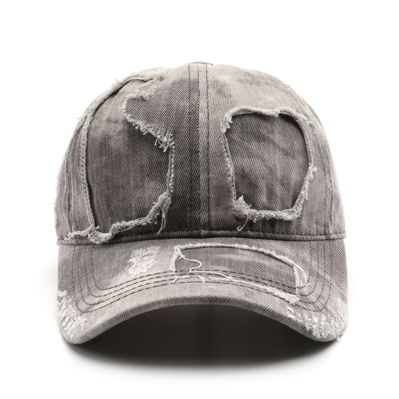 Distressed Vintage Blank Baseball Cap 701#