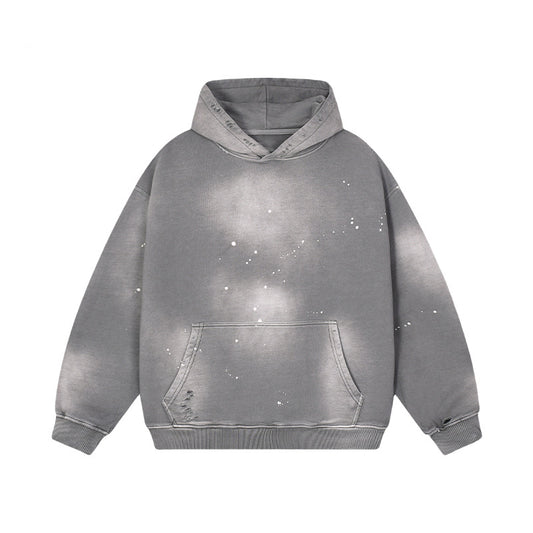 #102 HOODIE 400 GSM "VINTAGE GREY"
