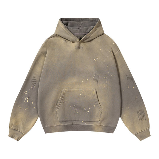 #101 HOODIE 320 GSM "VINTAGE ASPHALT"